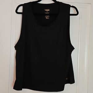Copper Fit Black Sleeveless Women's Top, NWT